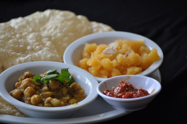 Arranged Food and Objects