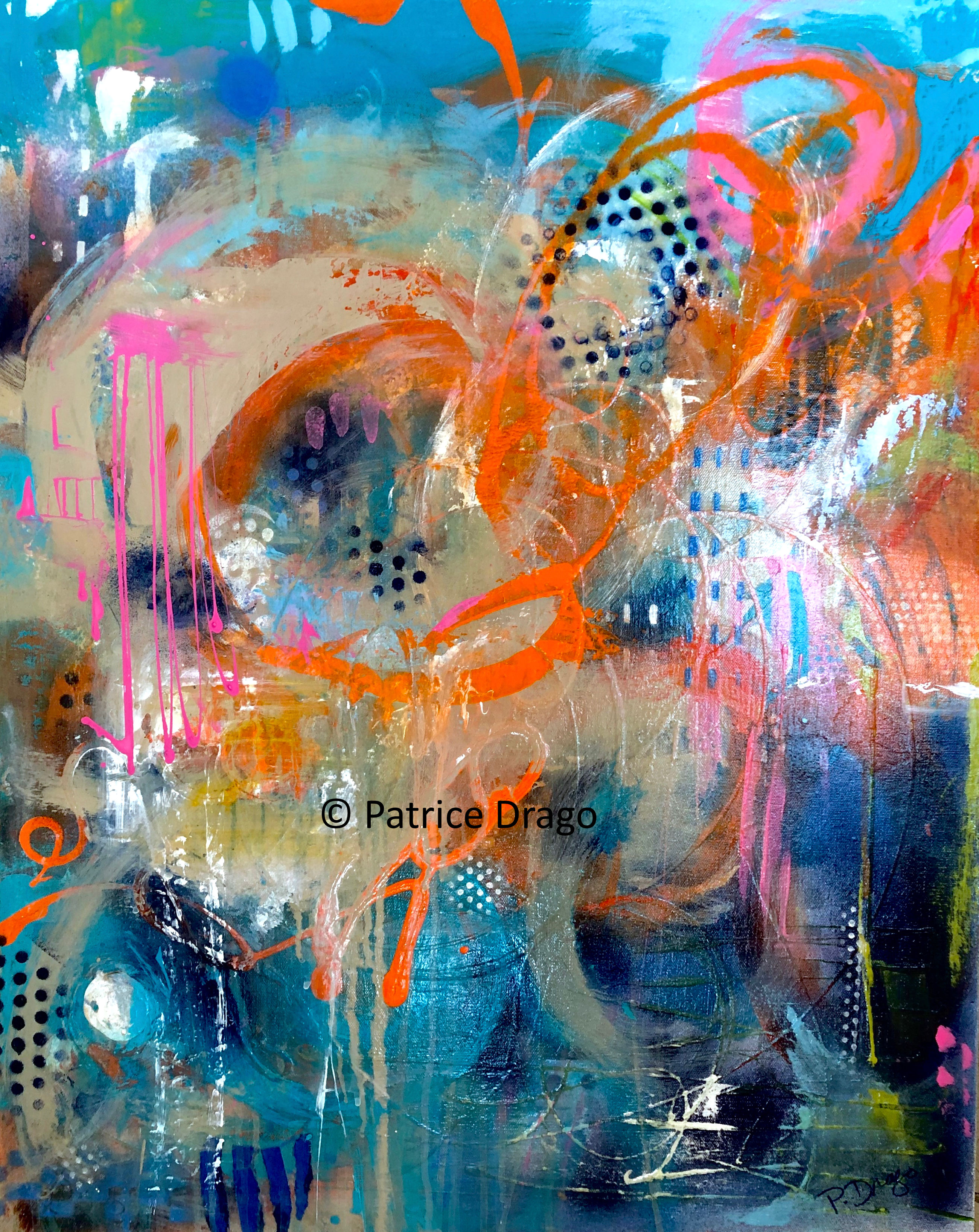 Go for it, 24" x 30"