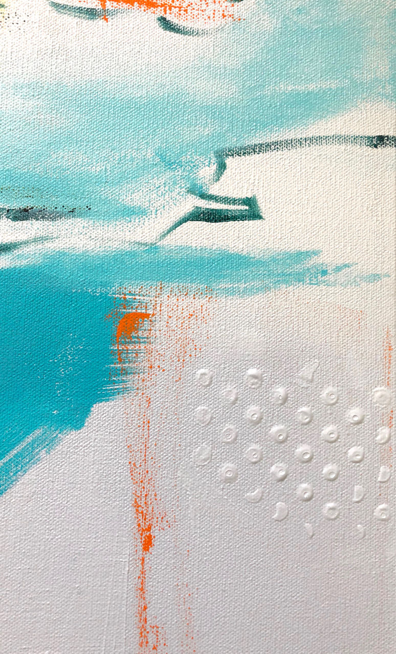 Thumbnail: Channeling, 48" x 24"