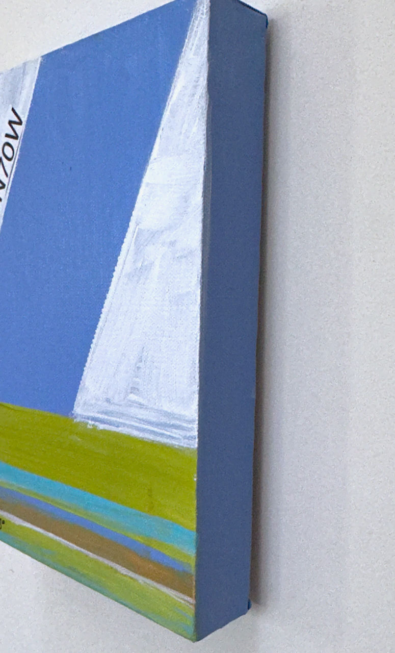 Thumbnail: Coordinates: Portland Harbor, ME, 6" x 9"