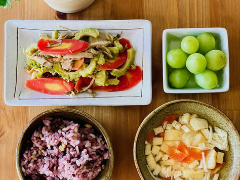 苦瓜舞茸炒雜菜