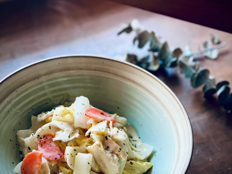 白舞茸豆乳雜菜煮