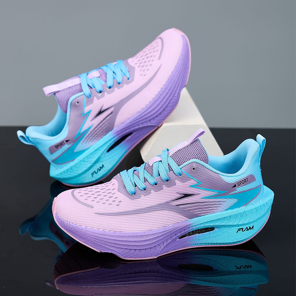 Miniatura: Men Sports Running Shoes Casual Marathon Breathable Lightweight Women's Comforta