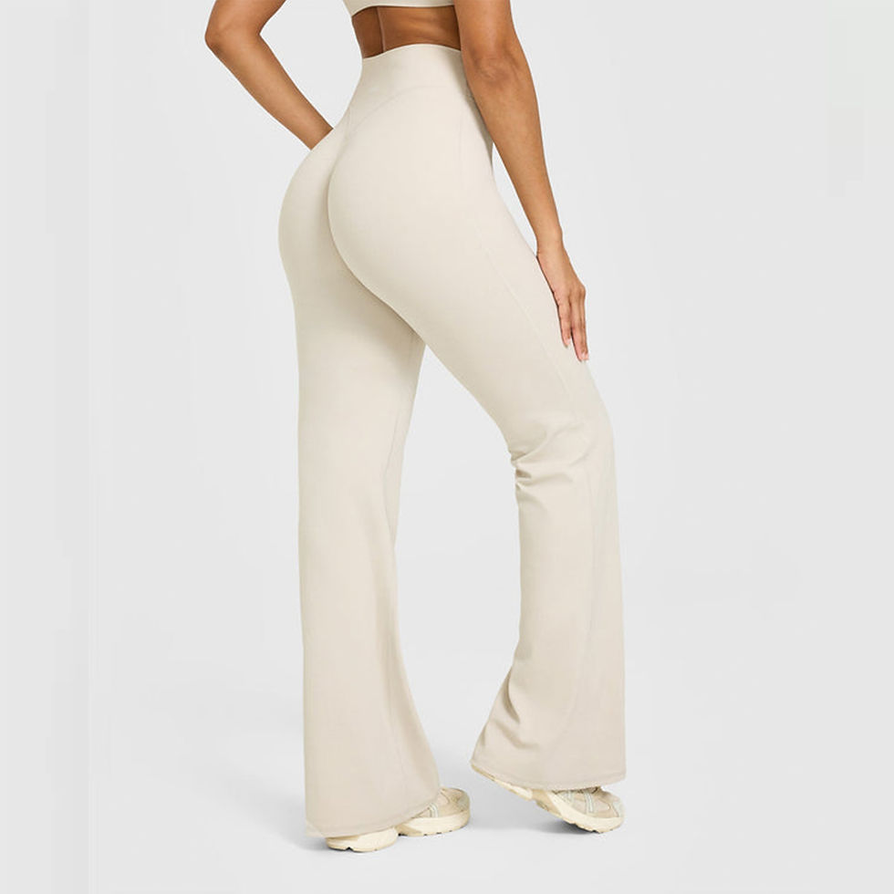Miniatura: Flared Leggings Straight Leg Leggings Woman Wide-leg Pants Yoga Breathable Fitne