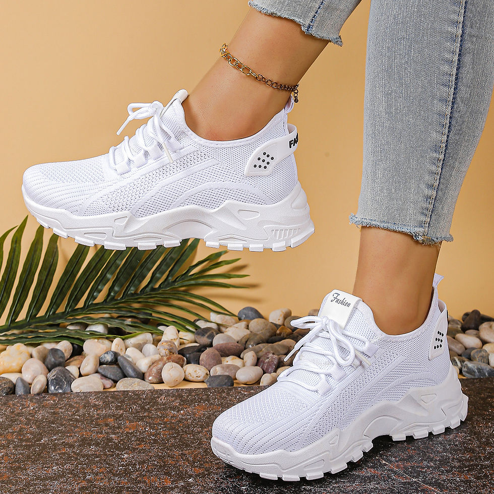 Miniatura: Women's sports shoes 2026，Breathable single mesh shoes, Women's casual and Ver