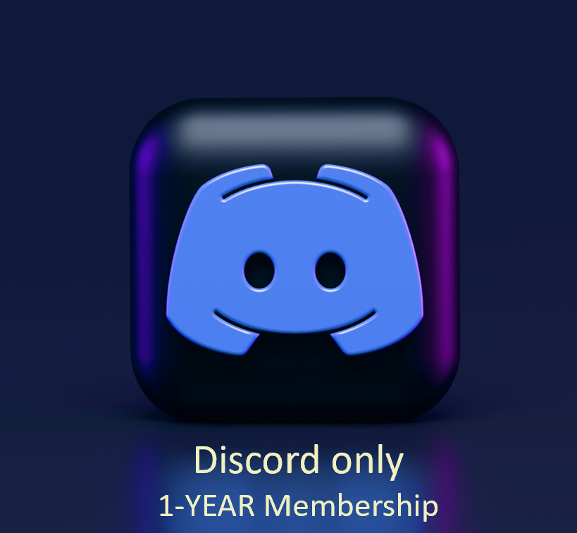 Discord Only 1-Year membership