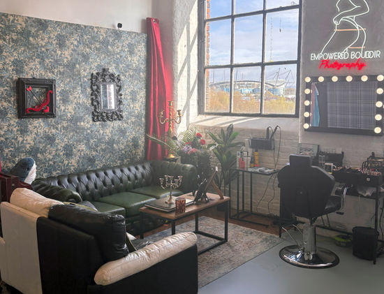 empowered boudoir photography reception