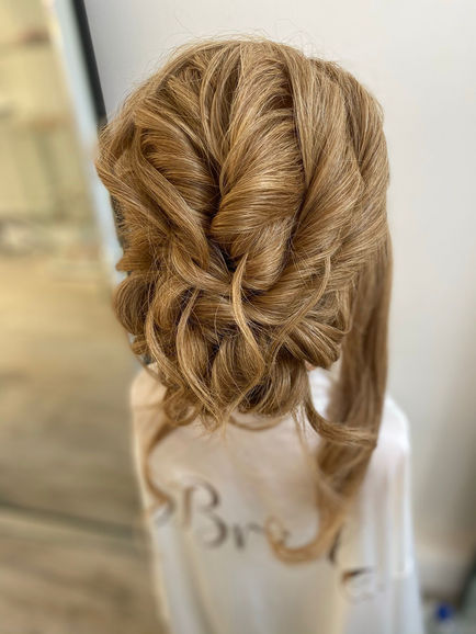 Bridal hair