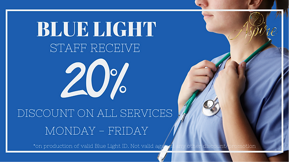 NHS Blue Light Discount Aspire Hairdressing & Beauty Middlesbrough