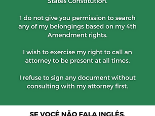 O que fazer se o ICE abordar você?