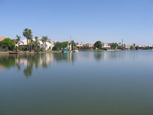 A view of Gilbert, AZ community