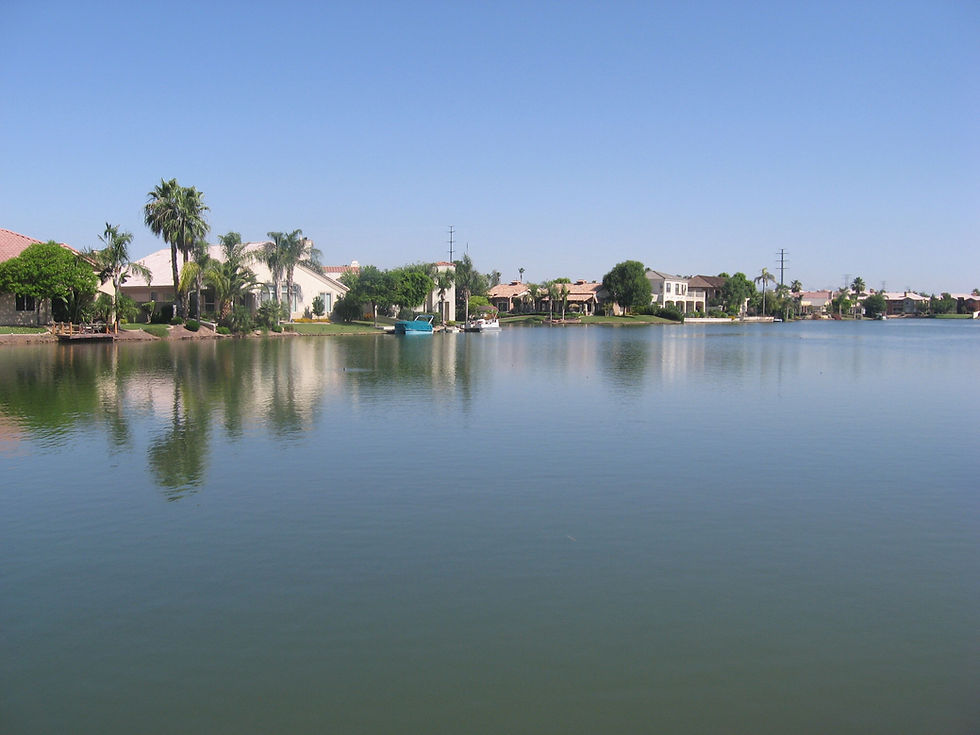 A view of Gilbert, AZ community