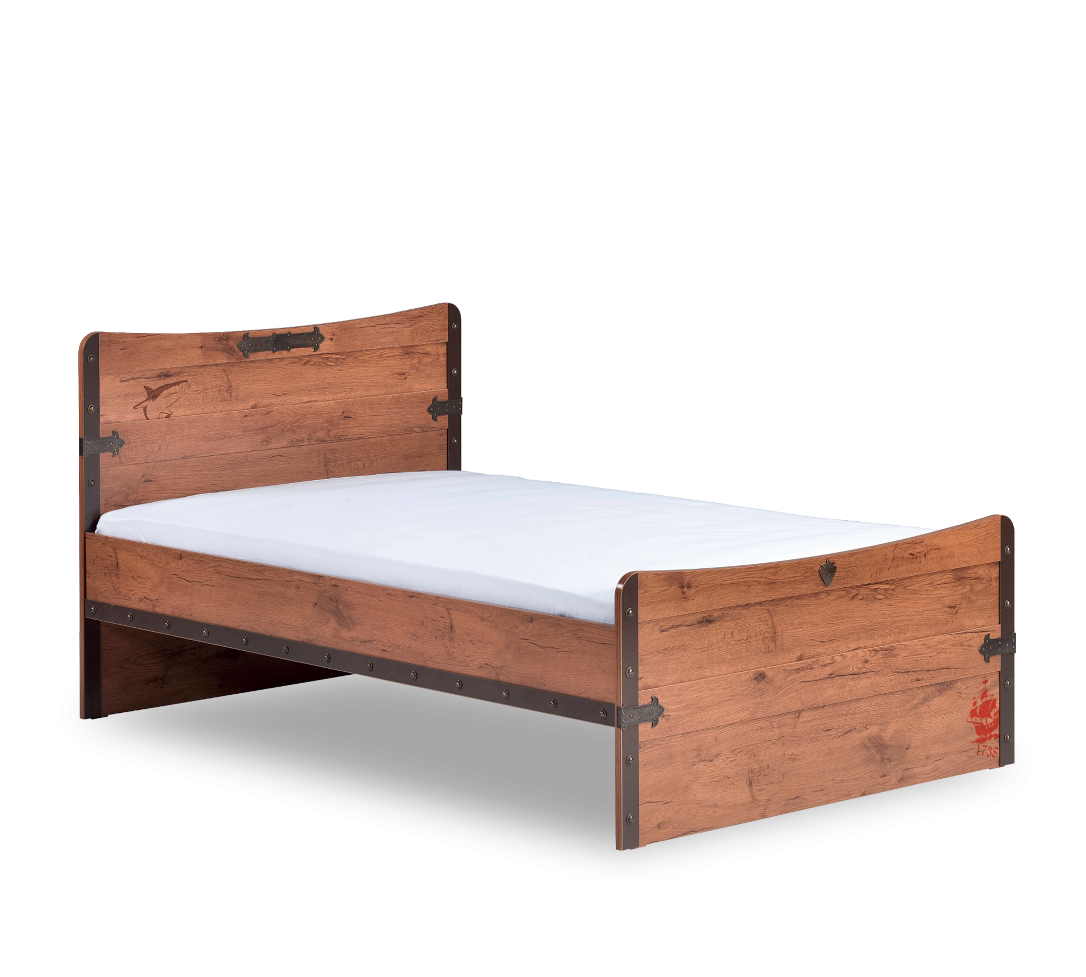 Pirate Karyola (120x200 Cm)