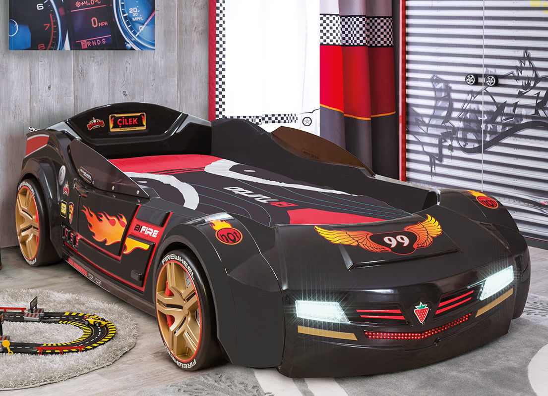 Biturbo Araba Yatak (90x195 Cm)