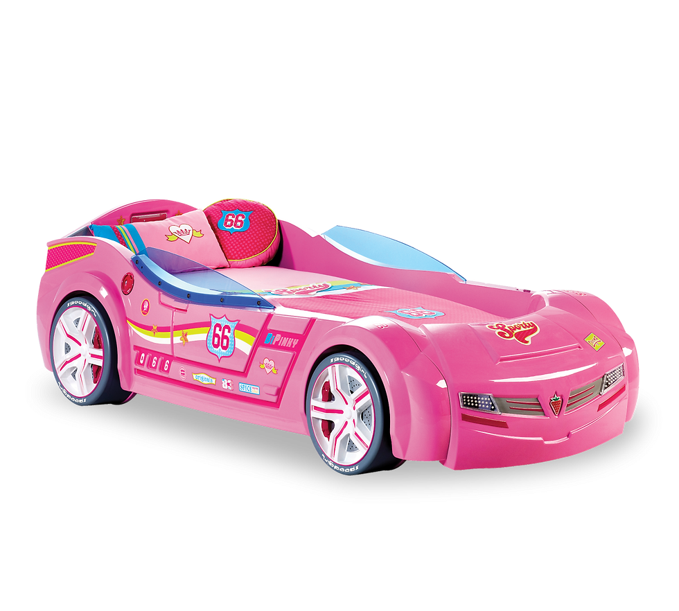 Thumbnail: Biturbo Araba Yatak (90x195 Cm)