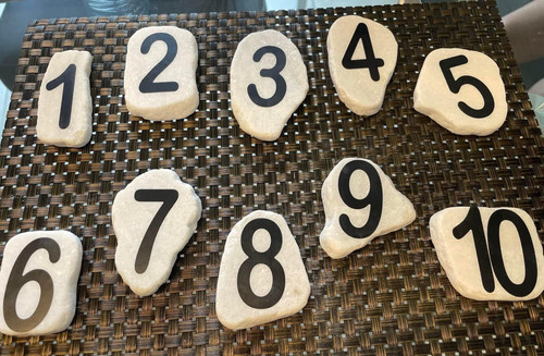 White Rock Numbers 1-10 | Vickys lessons and m