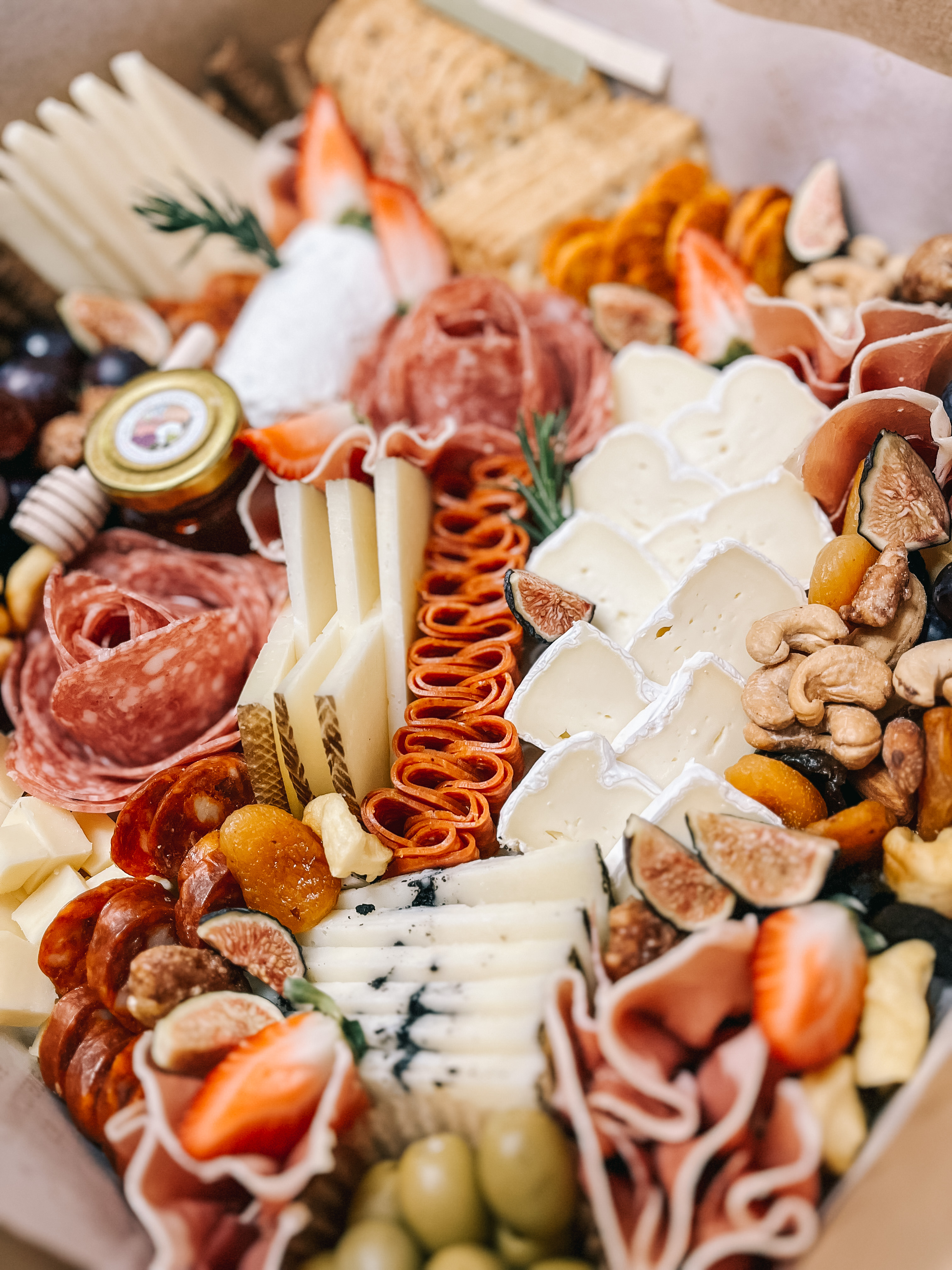 Arranged Food and Objects