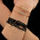Miniature : Jonc select, or rose 18k