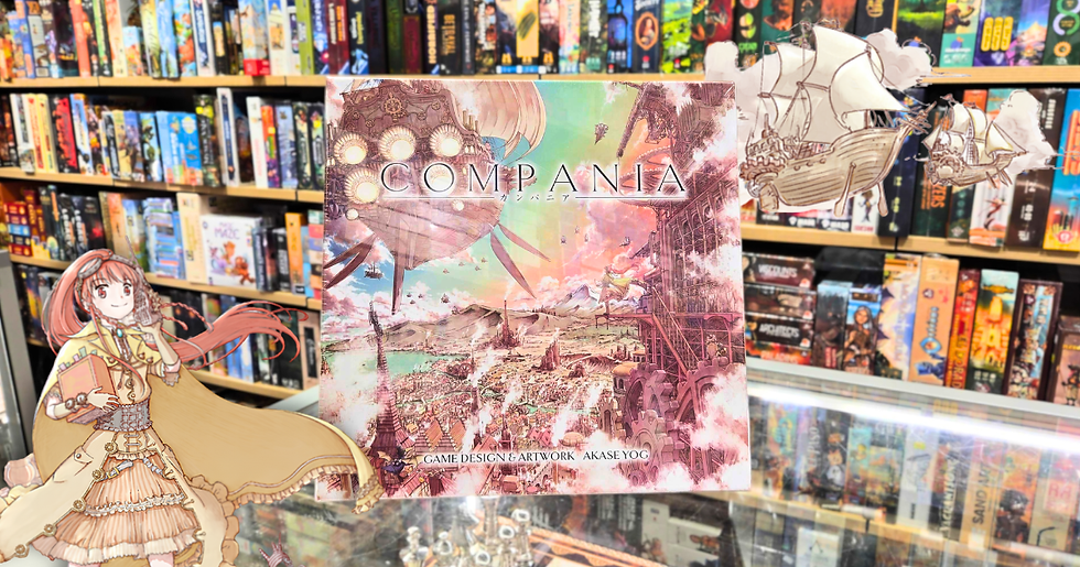 Check out Compania by Level99 Games at Mind Games Melbourne - 145 Swanston Street
