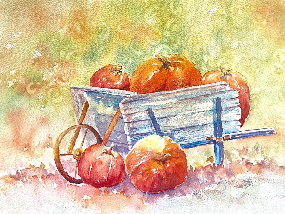 Starr Pass Sip-N-Paint: Pumpkin Cart $35