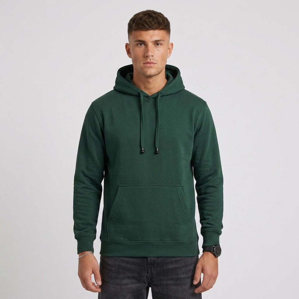 Full Zip Fleecy Hoodie