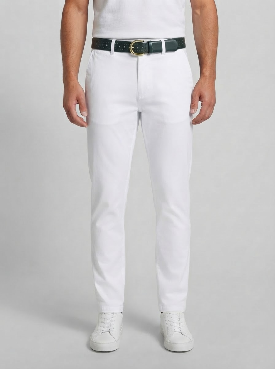 Hunter Bowls Hole Pattern Belt