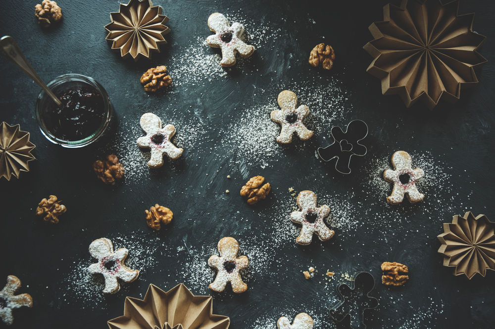 Holunder-Walnuss-Kekse