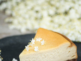 Holunderblüten Cheesecake