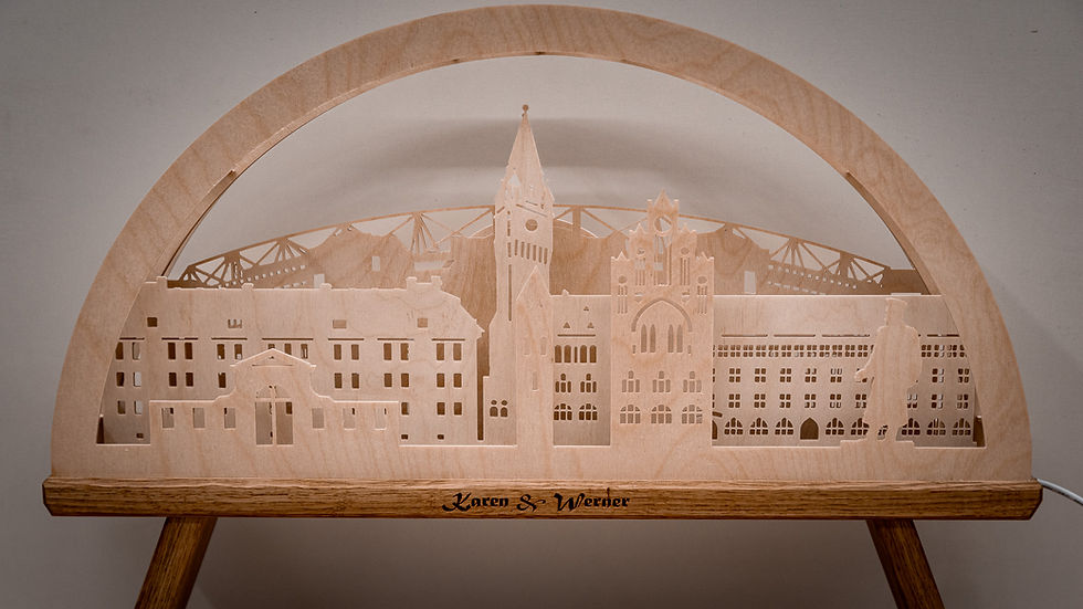Miniaturbild: Schwibbogen Köpenick Rückseite