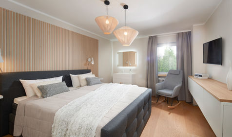 Schlafzimmer Villa Orange Tree