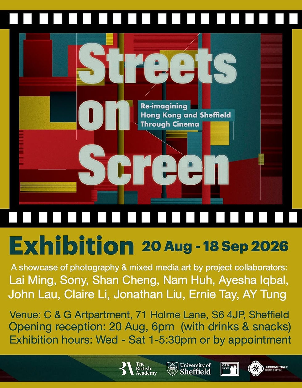 Streets on Screen: Re-imagining Hong Kong and Sheffield Through Cinema