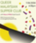 Queer Malaysian Supper Club with Haus of Wok Book Launch