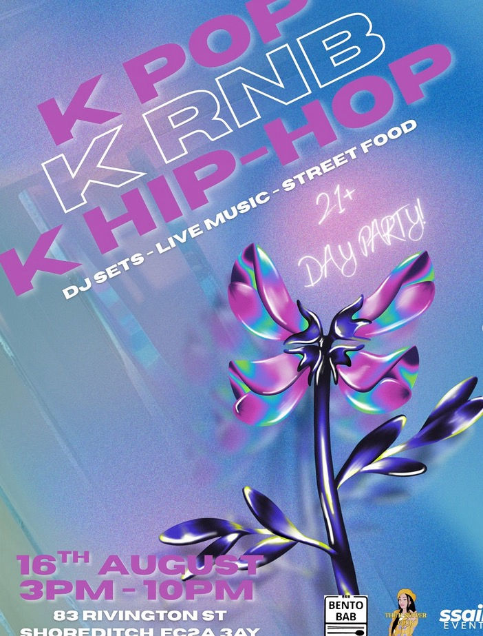 K POP / K RNB / K HIP HOP DAY PARTY!