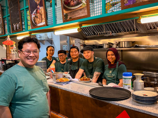 Ong Lai Kopitiam: The Malaysian Kopitiam Robert Ngo Rebuilt in Canary Wharf, From the Green Tiles to His Mum's Wontons
