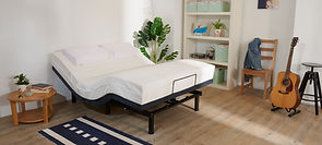 adjustable bed base in bayshop sleep studio