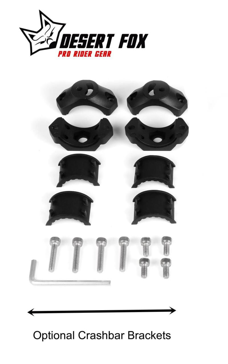 Thumbnail: Desert Fox Crash Bar Spot Light Mounts