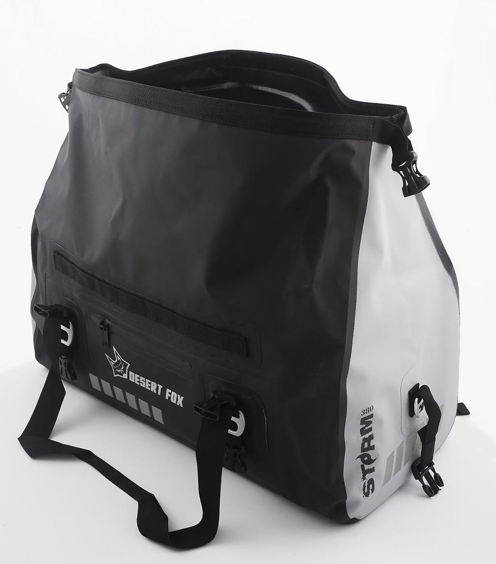 Thumbnail: Motorcycle Adventure Dry Bag open