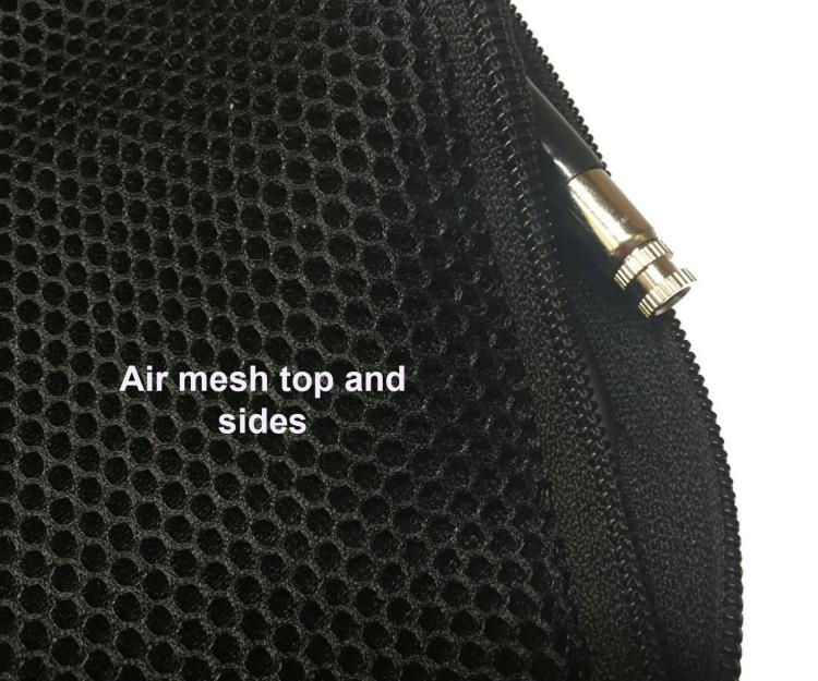 Thumbnail: Air rider motorcycle seat mesh cover and valve