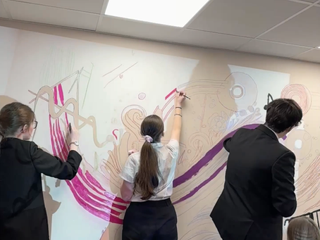 Creating Murals for Schools: Inspiring Creativity from Primary to University Level