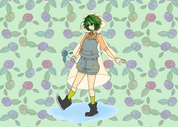 あめあめふれふれ(2010-06-08/photoshop)