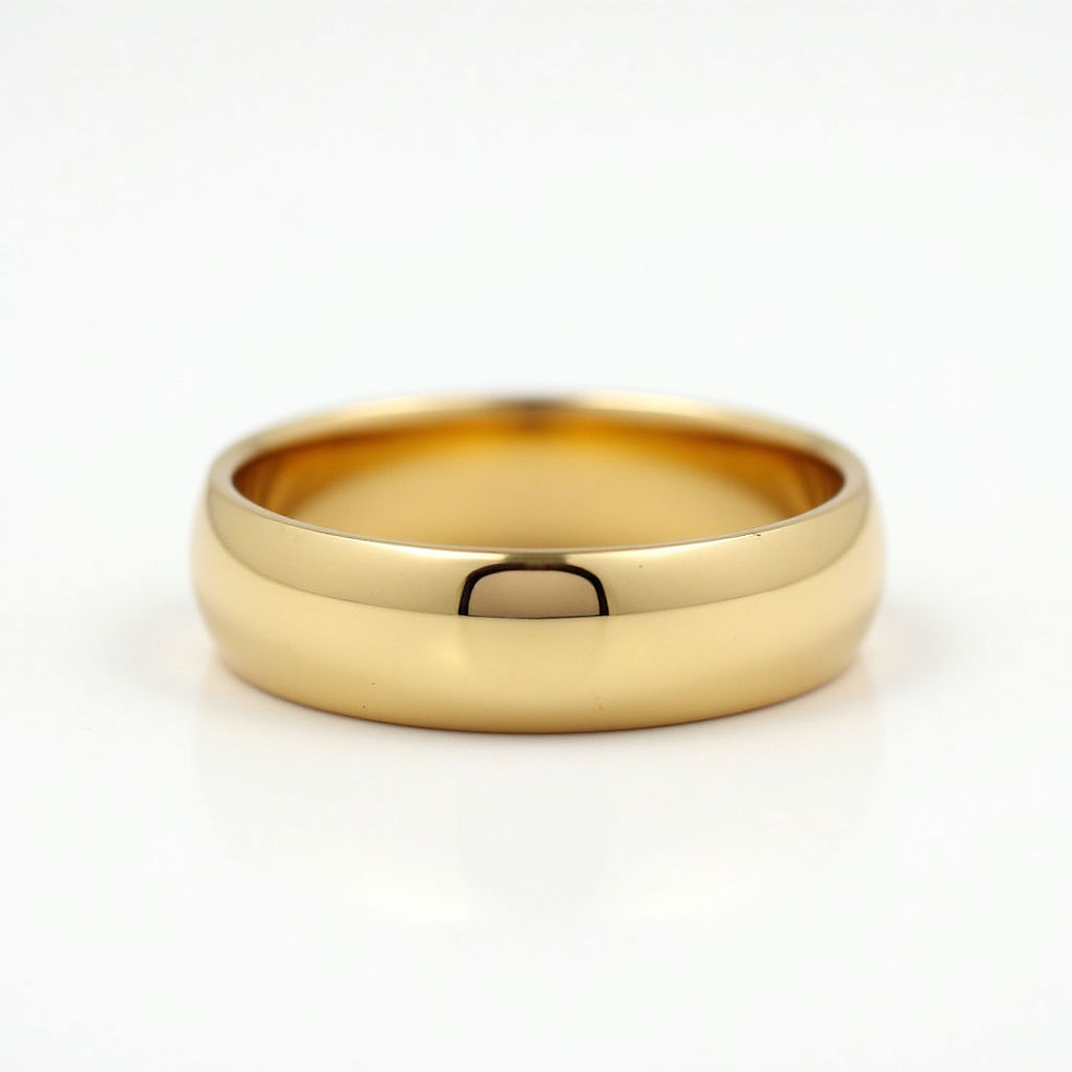 Engraved Wedding Band
