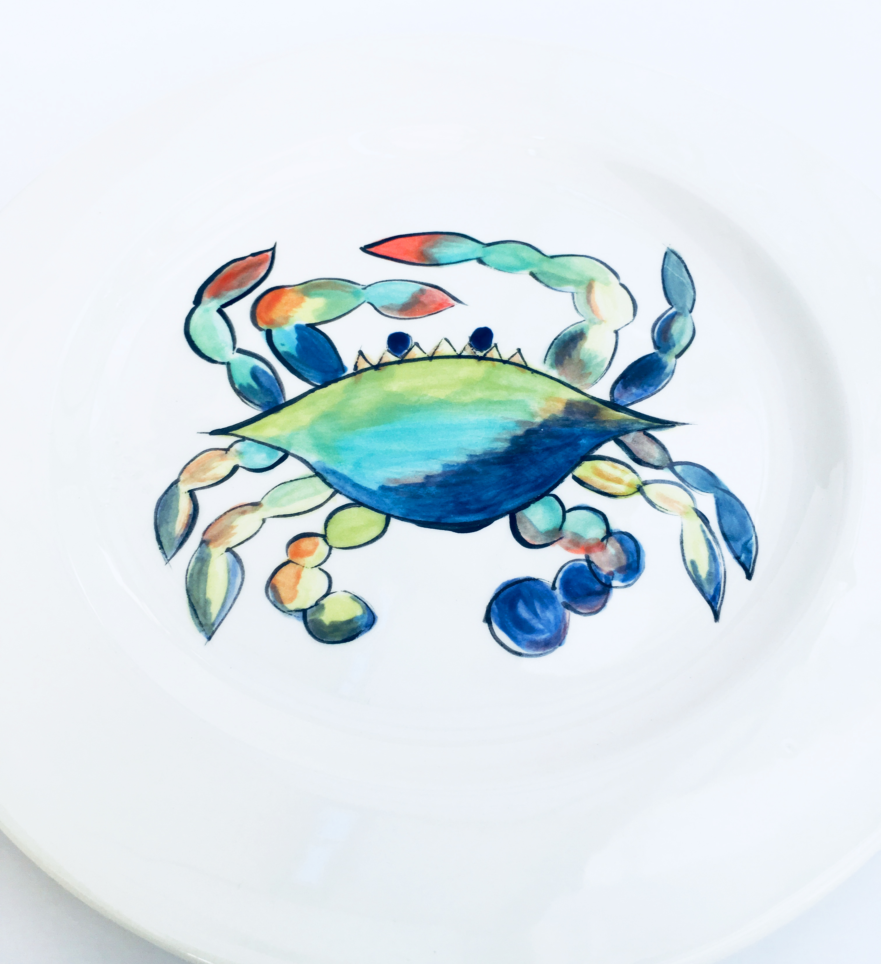 Crab plate
