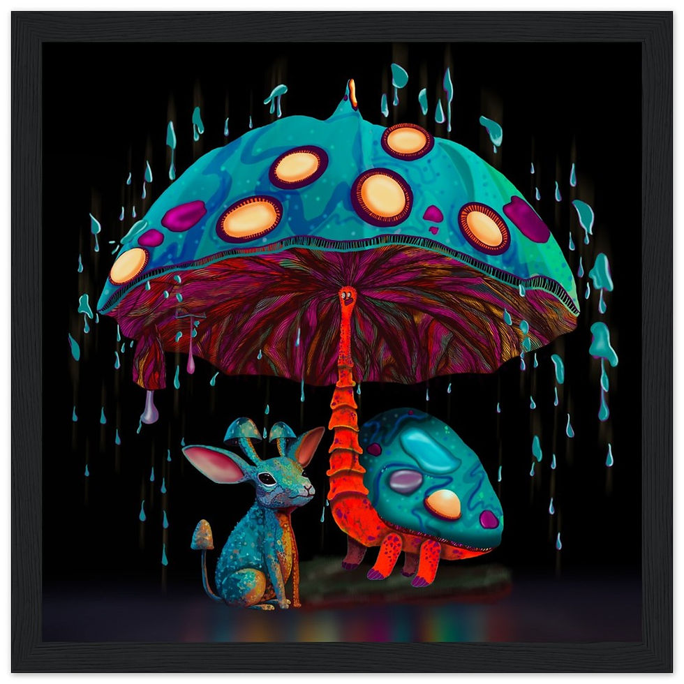 Thumbnail: Framed DinoShroom