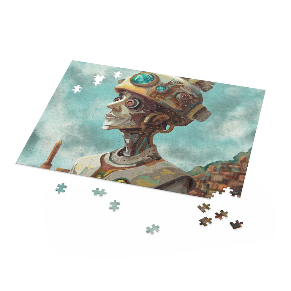 Thumbnail: Gideon - Mechanical Marvel Jigsaw Puzzle (120, 252, 500-Piece)