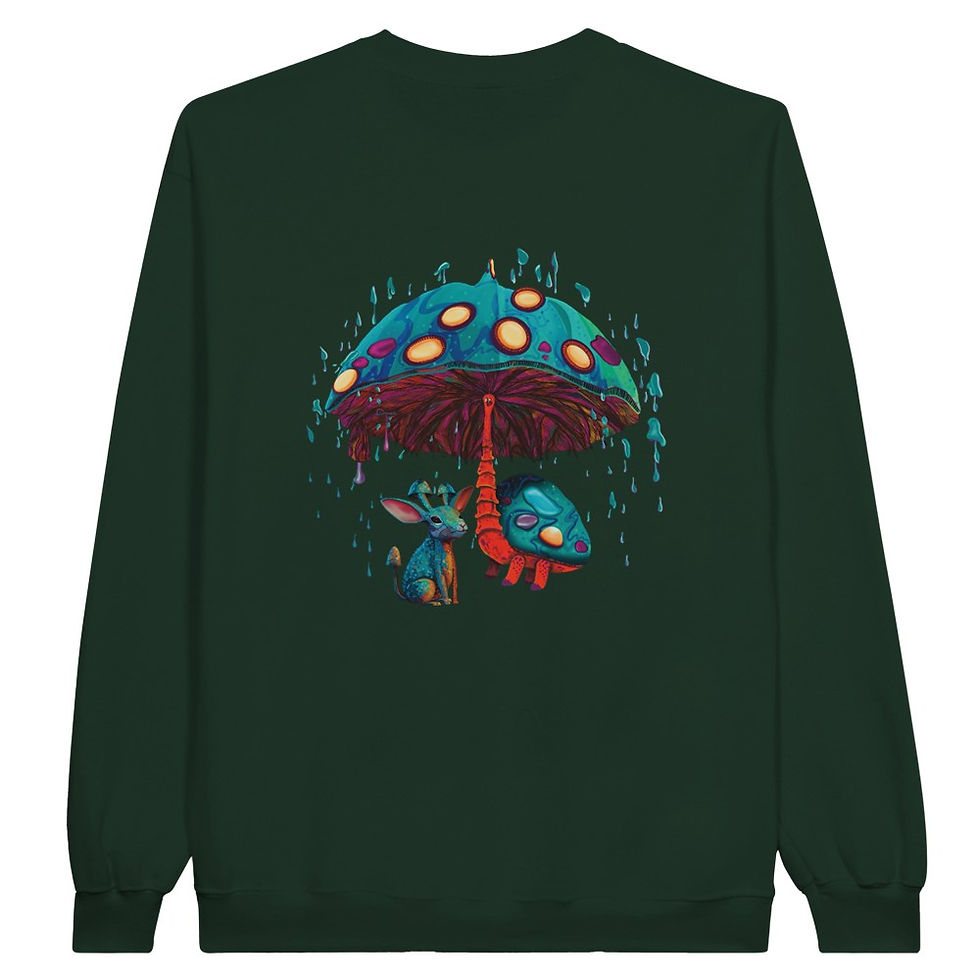 Thumbnail: DinoShroom - Classic Unisex Crewneck Sweatshirt