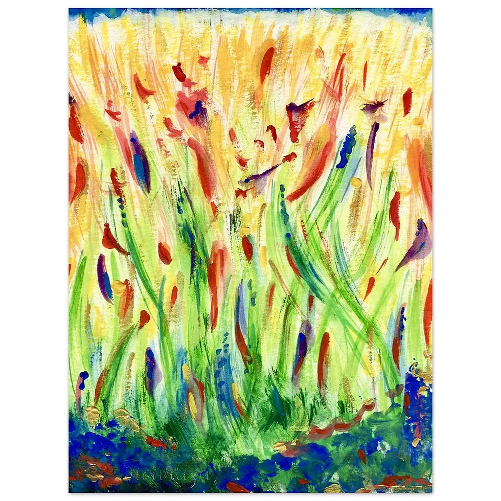 Thumbnail: Verdancy Transformed Fine Art Poster