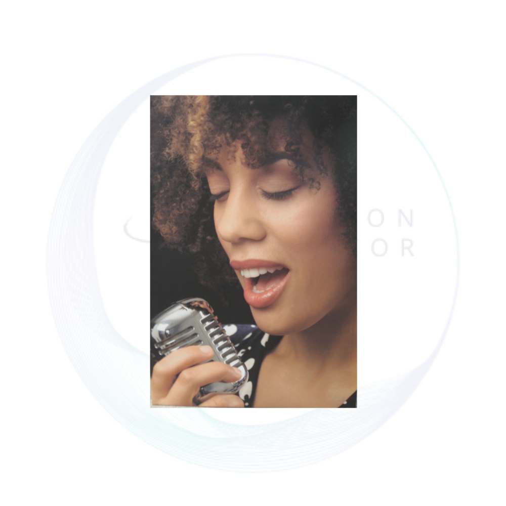 Canvas – African Jazz – Singer – 115cm