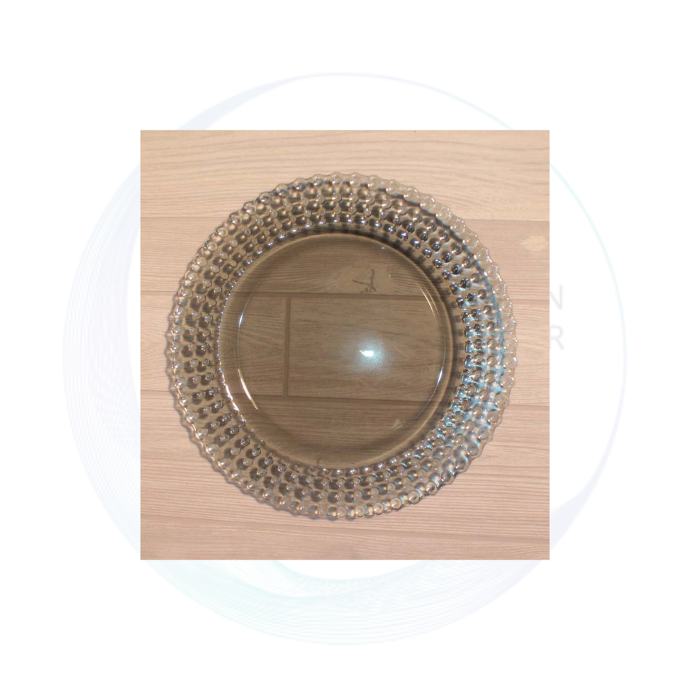 Underplate – Glass – Smokey