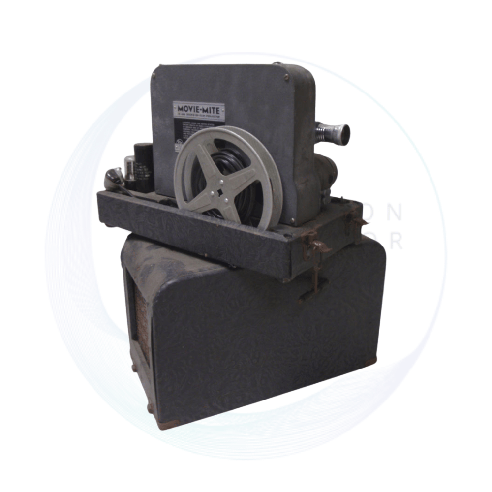 life size vintage movie camera prop decor for themed events