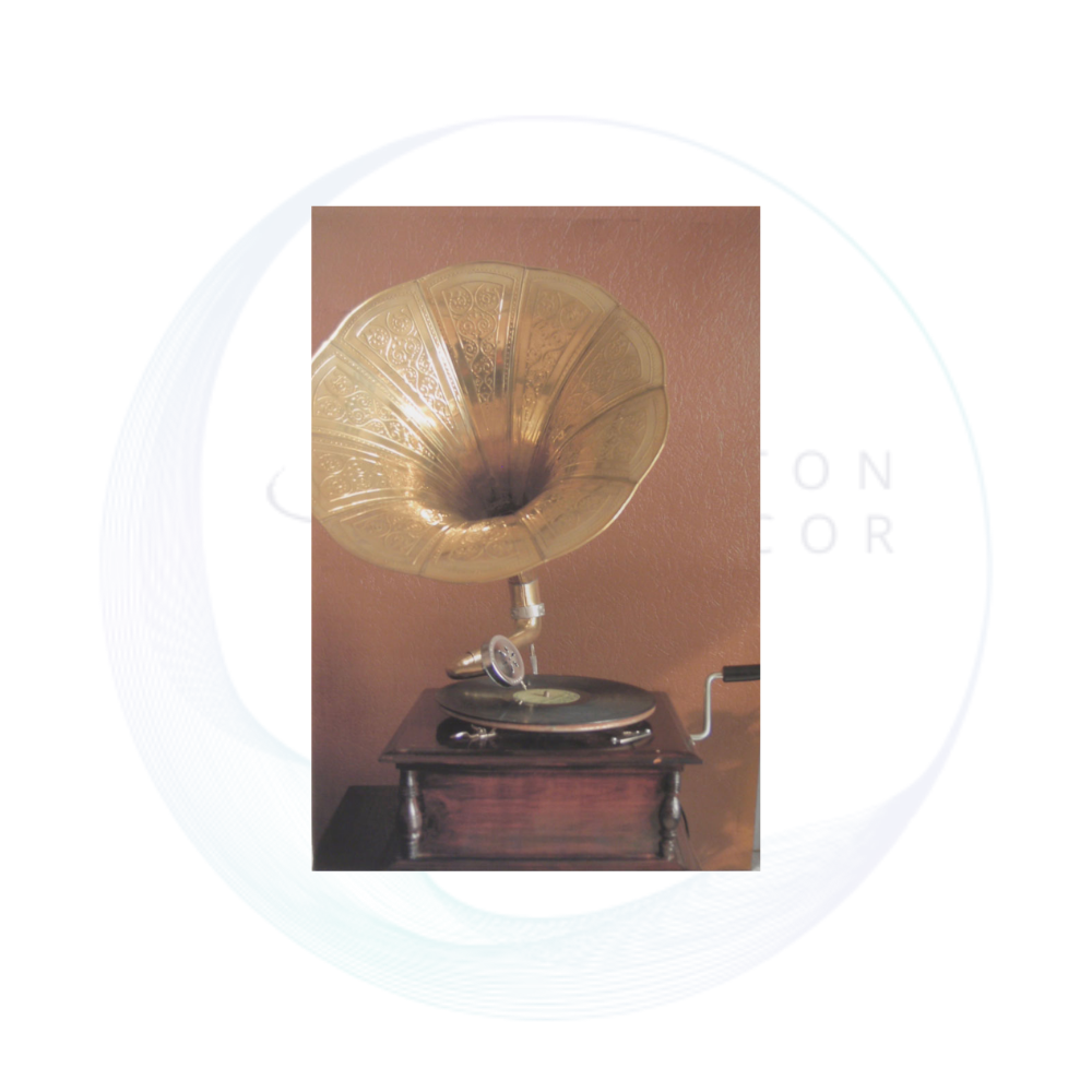 Canvas – African Jazz – Gramophone – 115cm
